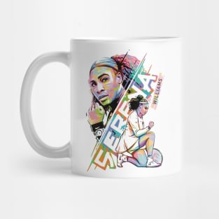 Serena Williams Popart Mug